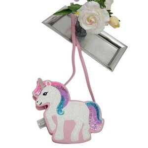 The Children's Place Girls' Unicorn Cross Body Bag, Multi CLR, Purse ONE Size